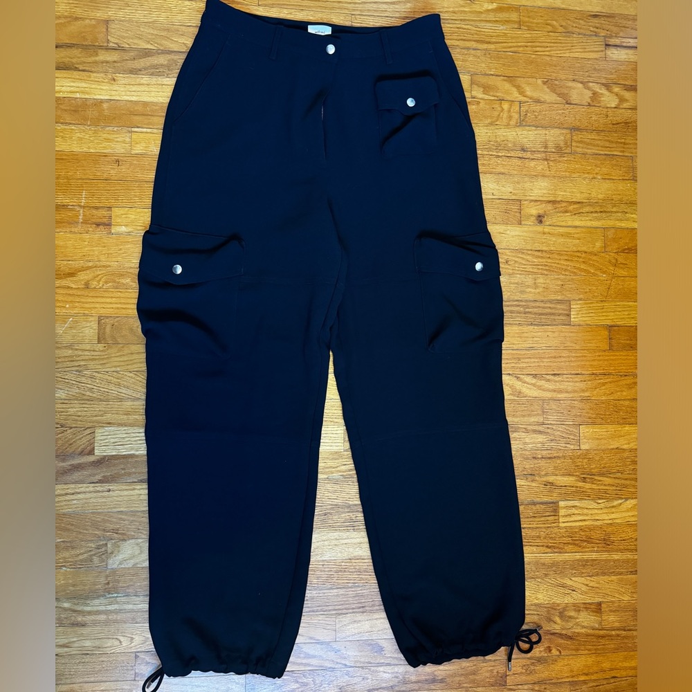 Wilfred 5-pocket cargo pants - 12 - Black
